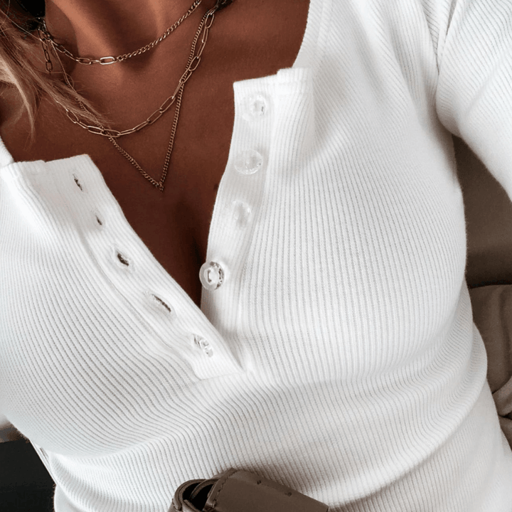 Stilla | Langærmet Basic T-Shirt