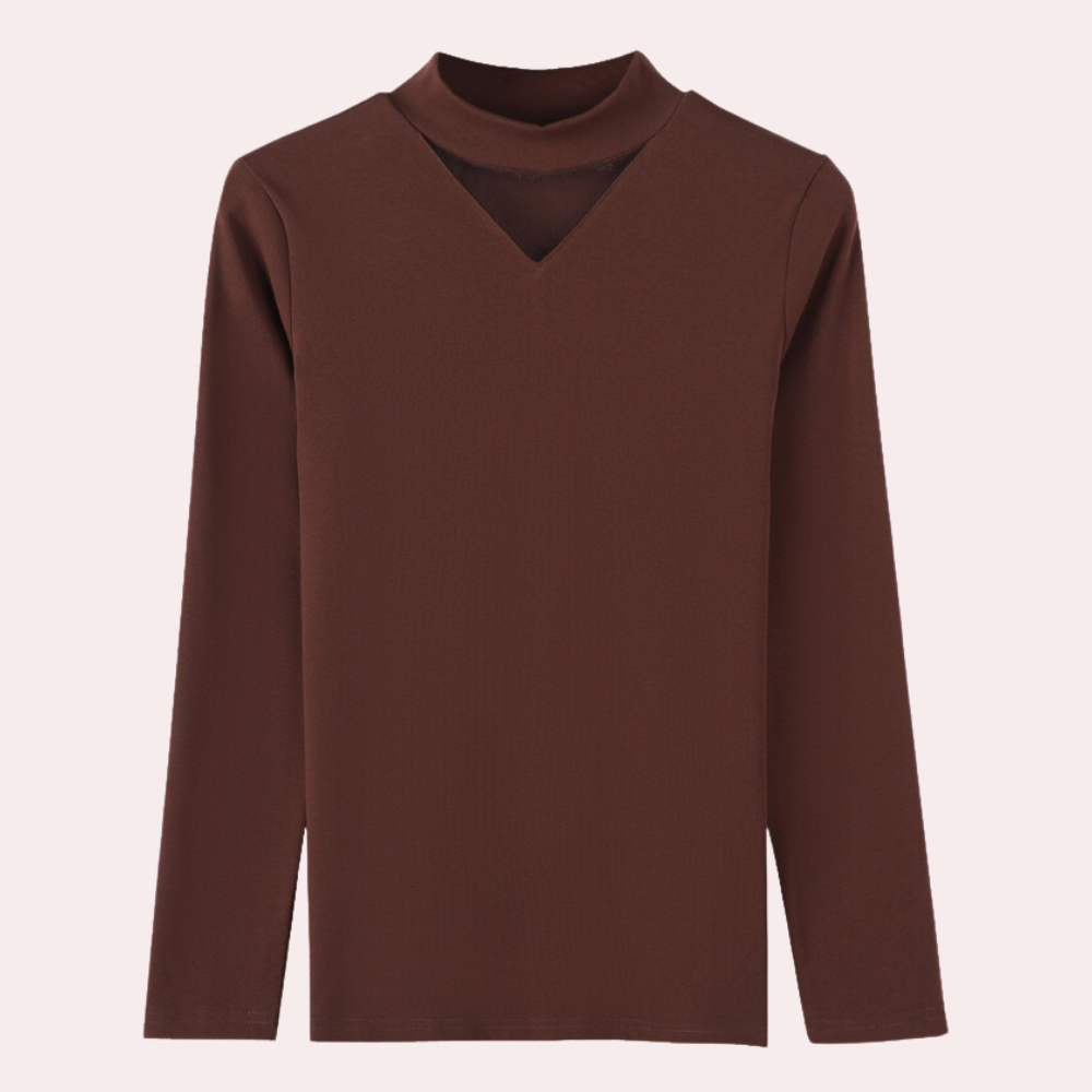 Stilla | Enkel Langærmet T-Shirt til Kvinder