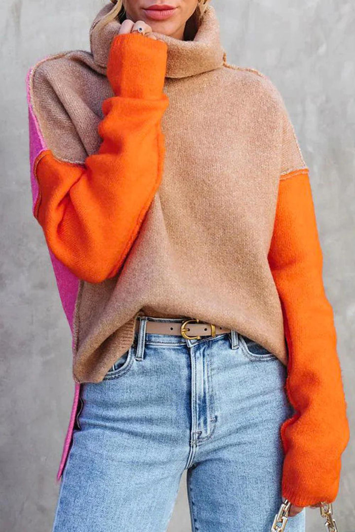 Stilla | Casual rullekrave sweater
