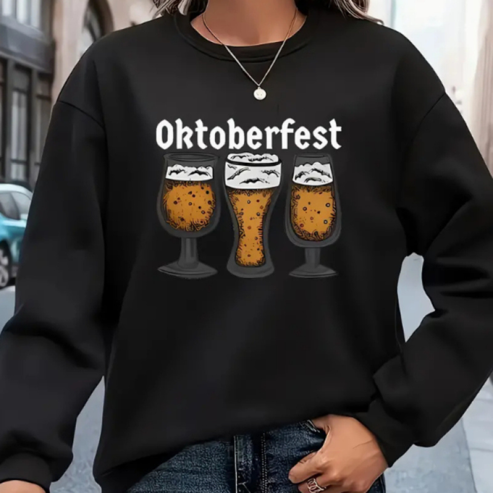 Stilla | Hyggelig Oktoberfest-Sweatshirt til Kvinder