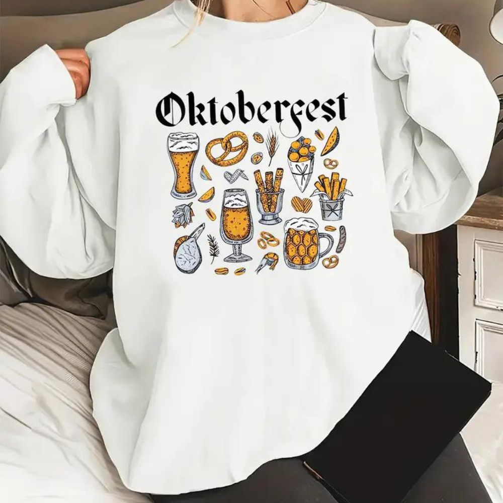 Stilla | Festlig Oktoberfest-Sweatshirt til Kvinder