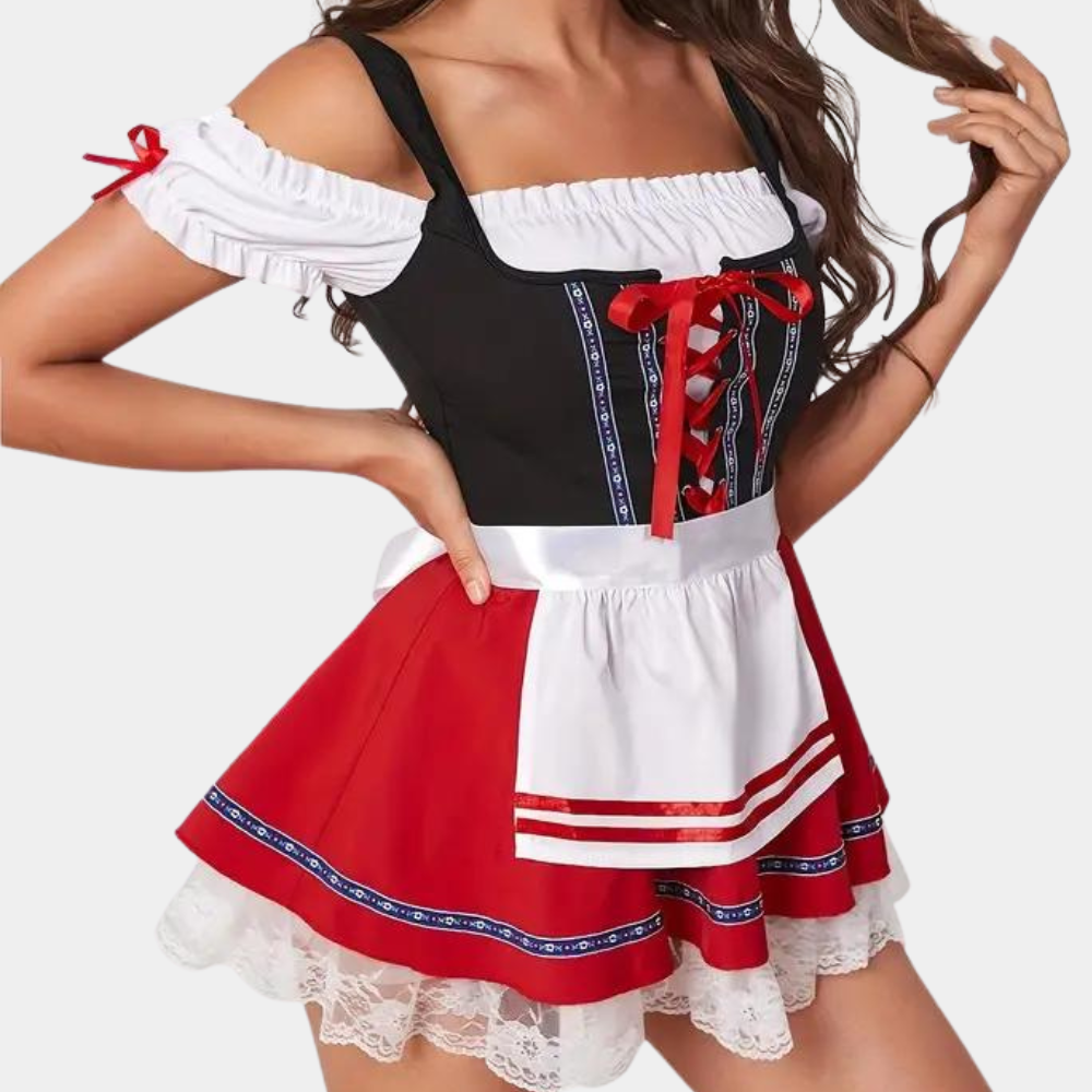 Stilla | Oktoberfest Dirndl-Kjole til Kvinder