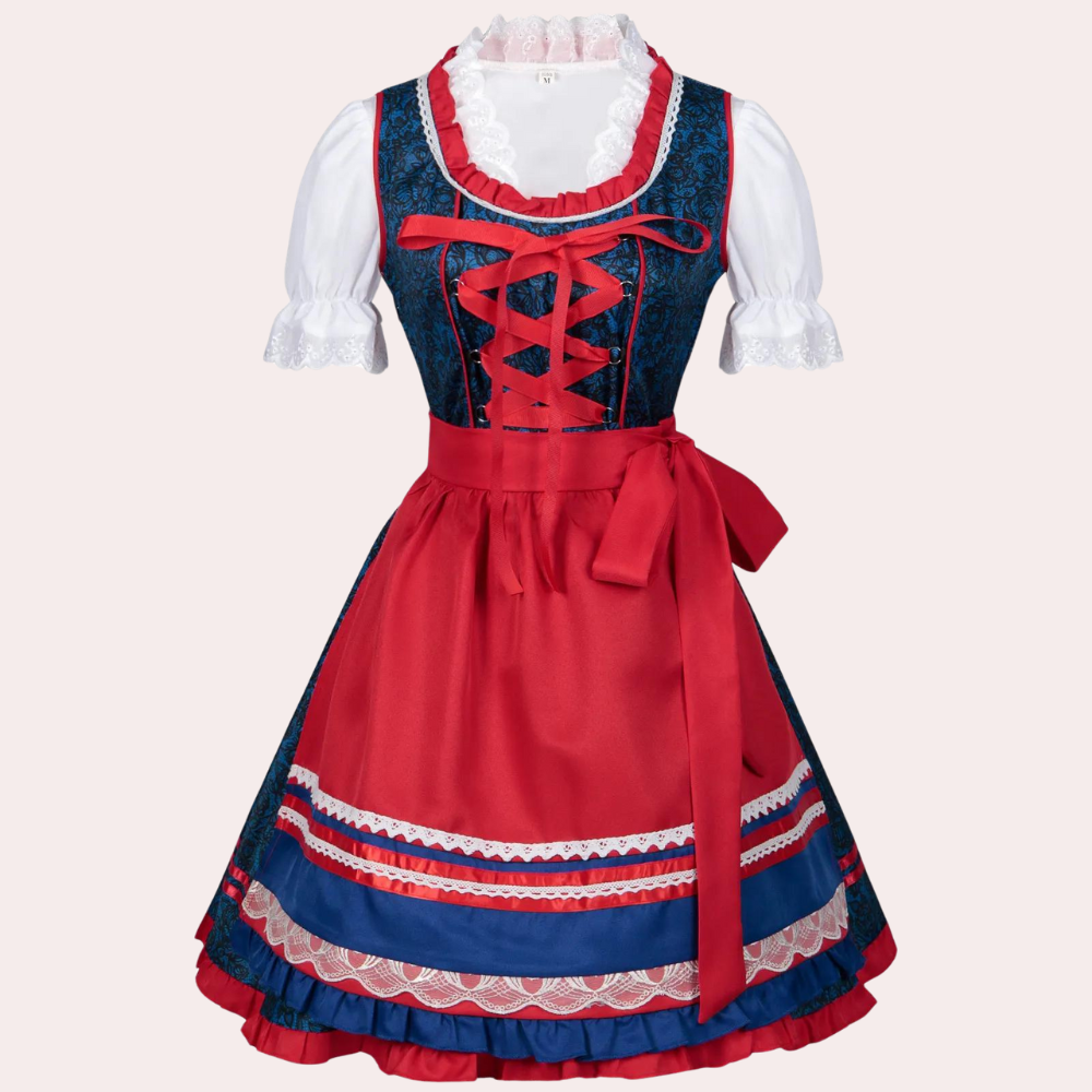 Stilla | Vintage-Inspireret Oktoberfestkjole til Kvinder