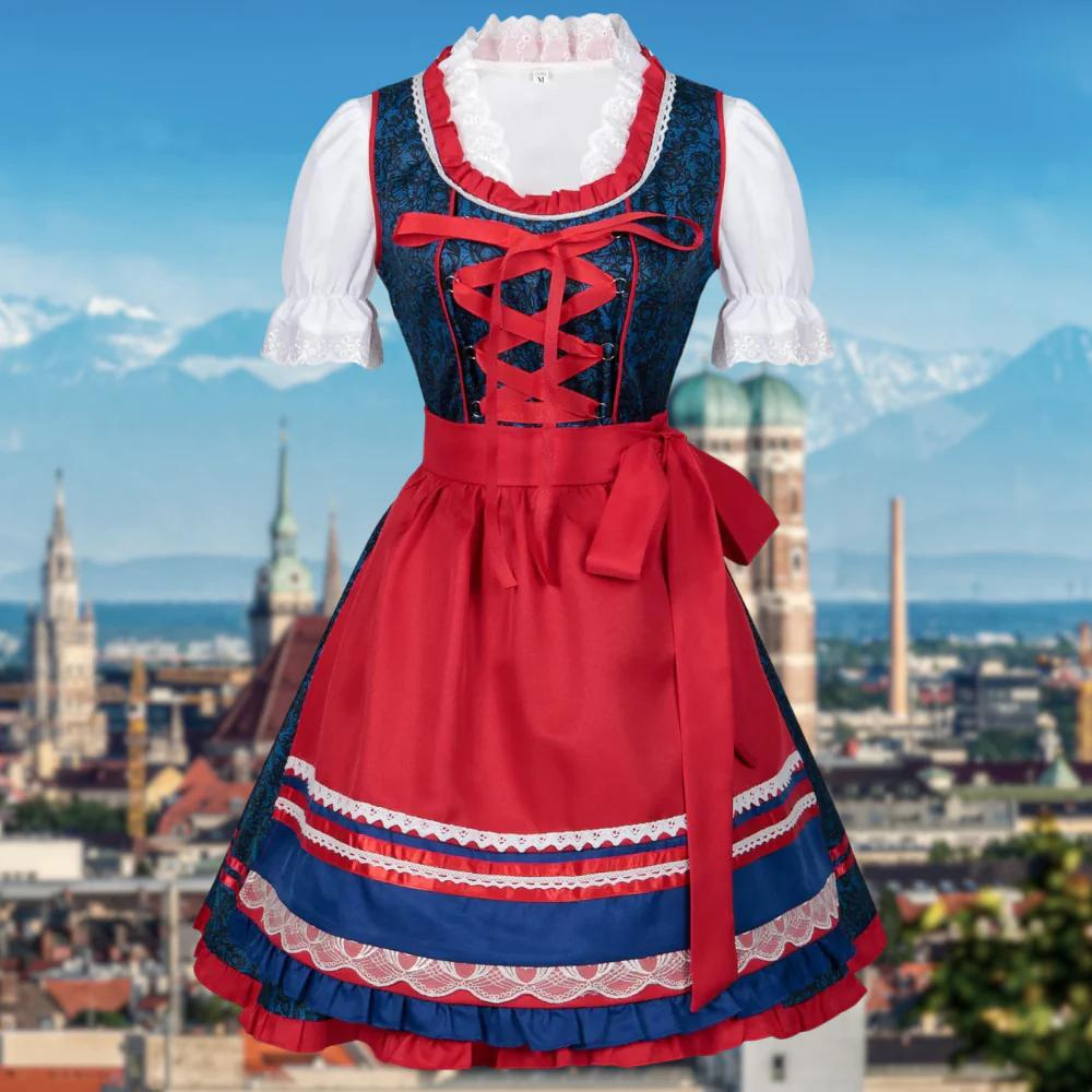 Stilla | Vintage-Inspireret Oktoberfestkjole til Kvinder