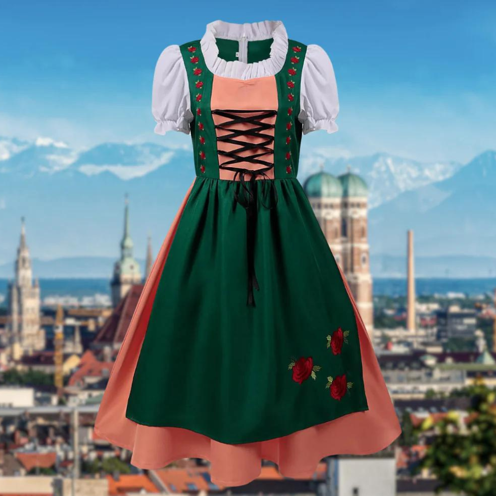 Stilla | Elegant Oktoberfestkjole med Moderne Vri