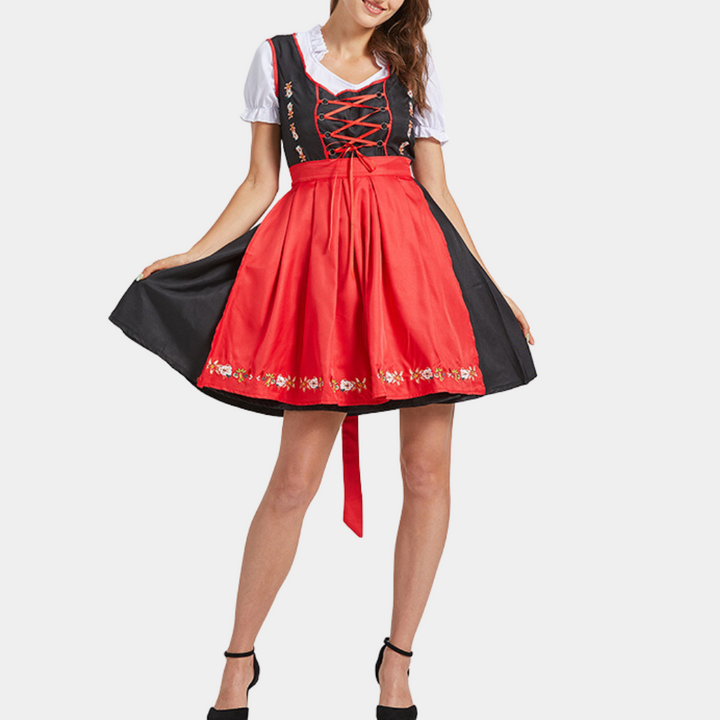 Stilla | Klassisk Oktoberfest Dirndl-Kjole til Damer