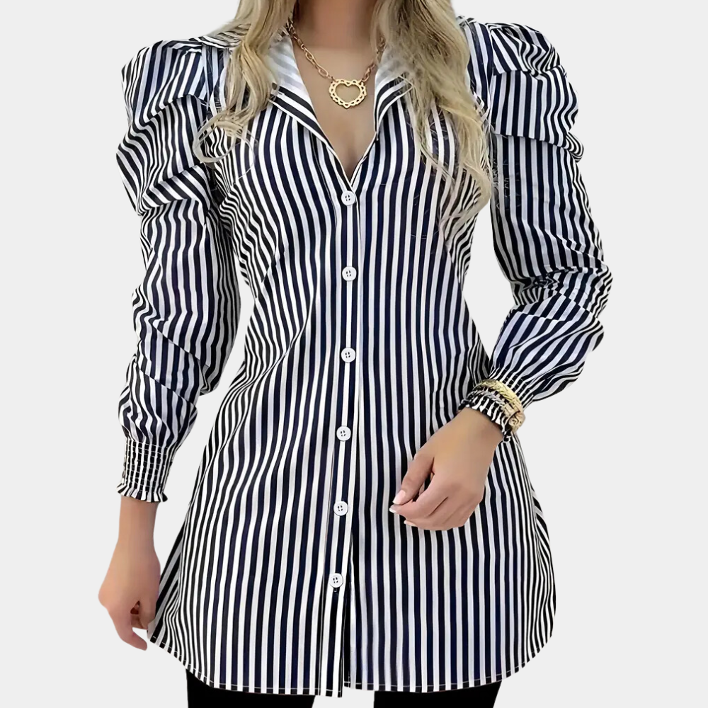 Stilla | Trendy Langærmet Skjorte til Damer