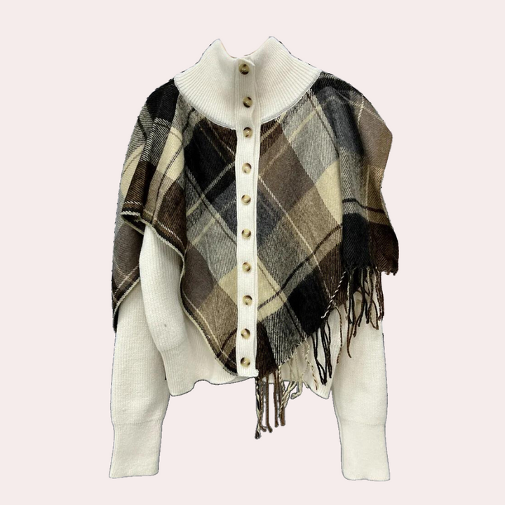 Stilla | Elegante Ternede Kvast-Sweater til Kvinder