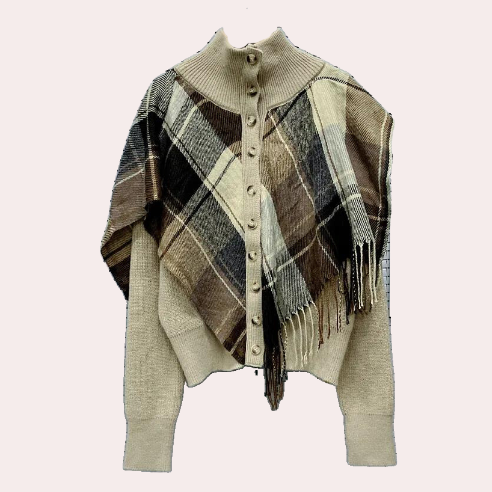 Stilla | Elegante Ternede Kvast-Sweater til Kvinder