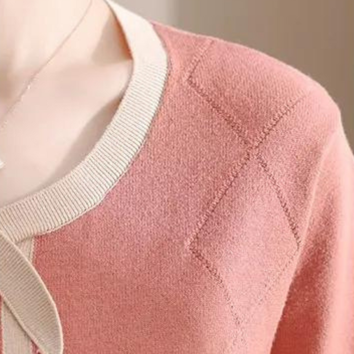 Stilla | Moderigtig Sweater med Rund Hals til Kvinder