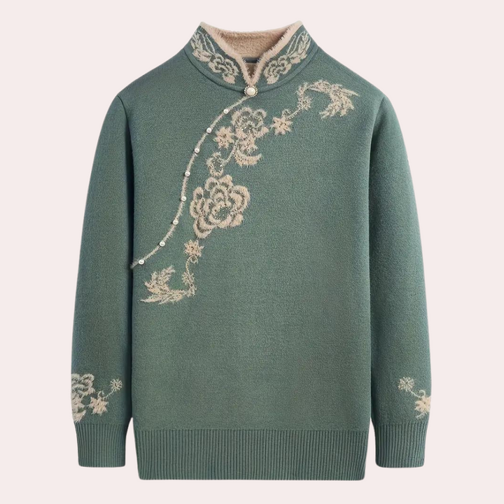 Stilla | Vintage-Inspireret Dametrøje med Moderne Komfort
