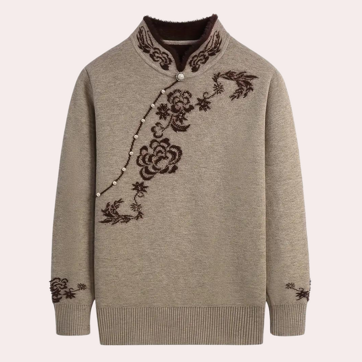 Stilla | Vintage-Inspireret Dametrøje med Moderne Komfort