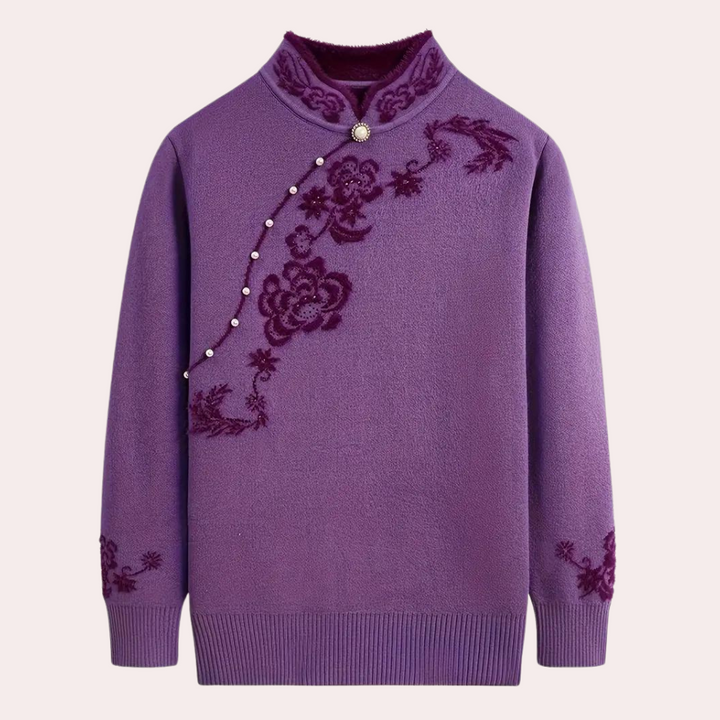 Stilla | Vintage-Inspireret Dametrøje med Moderne Komfort