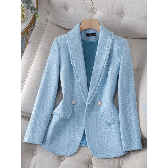 Stilla | Elegant Blazer Af Fleece Og Struktureret Stof Til Damer