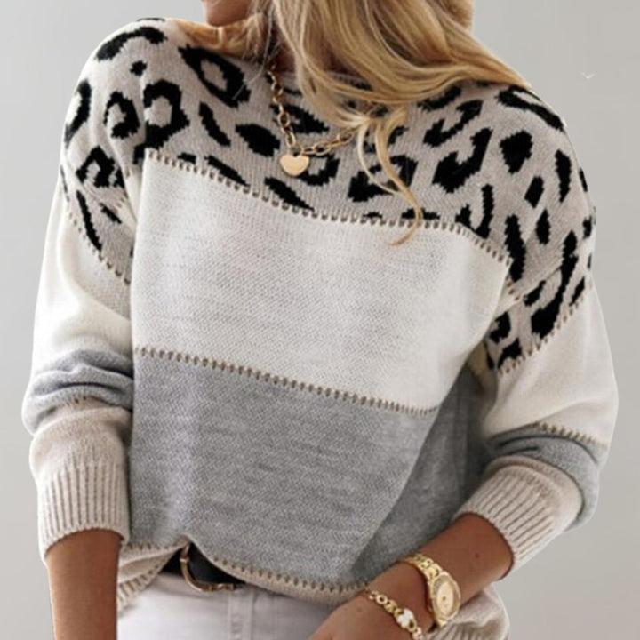Stilla | Leopard Luksus Pullover