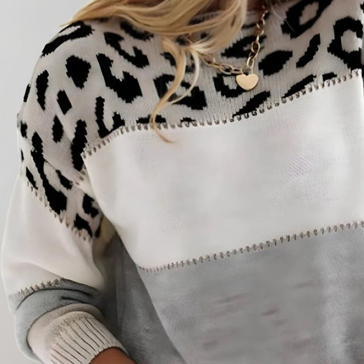 Stilla | Leopard Luksus Pullover