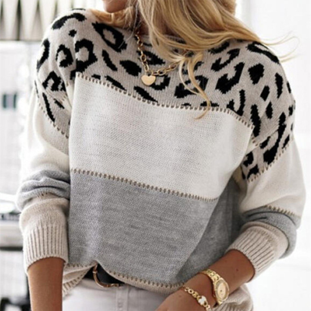 Stilla | Trendy pullover med tryk til kvinder