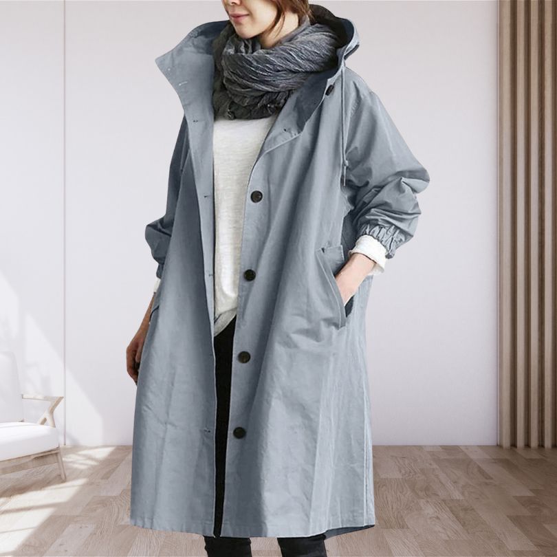 Stilla | Stilfuld, Vandtæt Trenchcoat