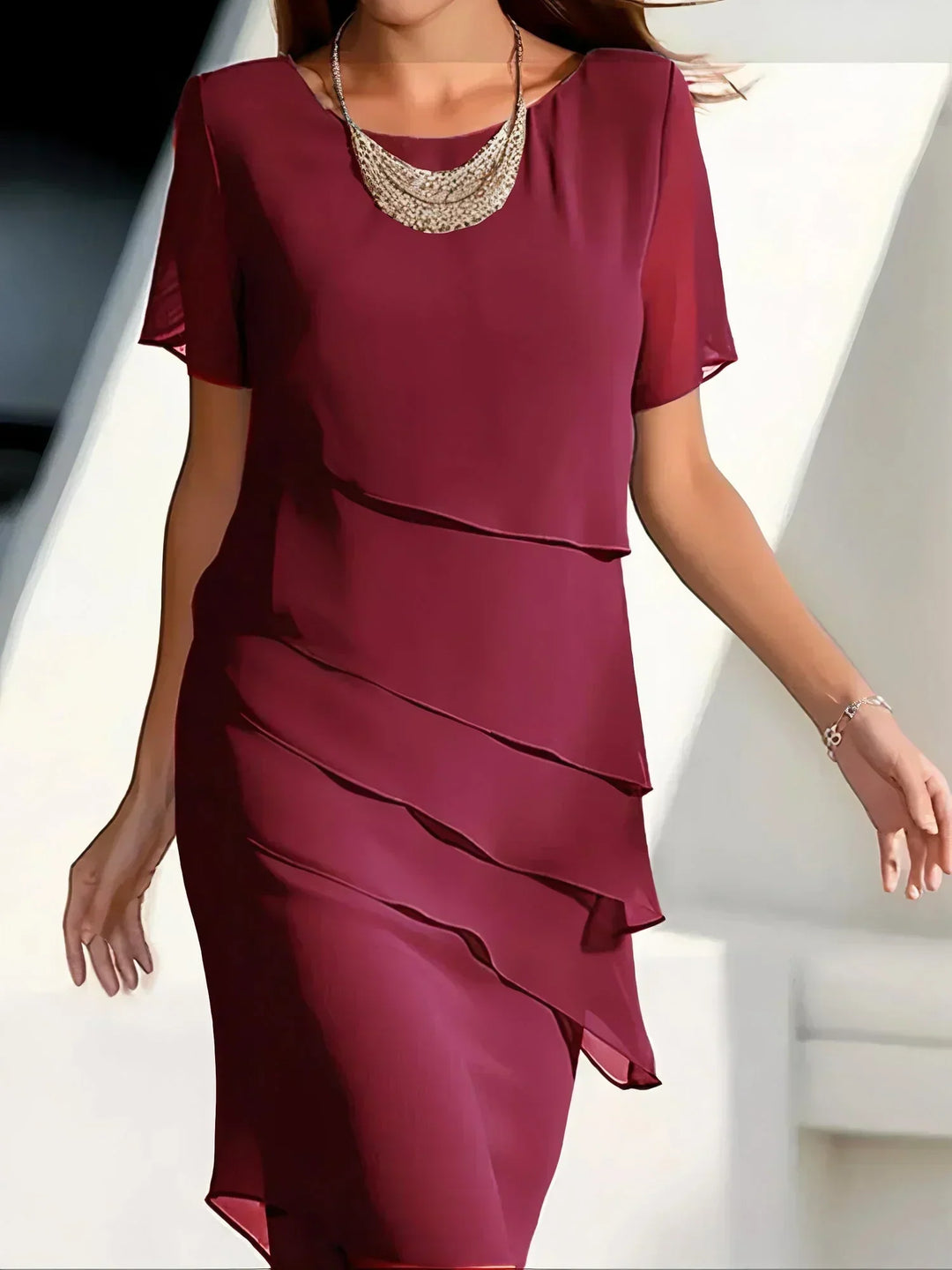 Stilla | Elegant rynkedress