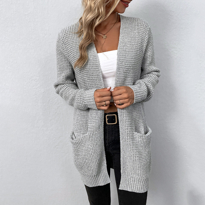 Stilla | Elegant Fin Strikcardigan