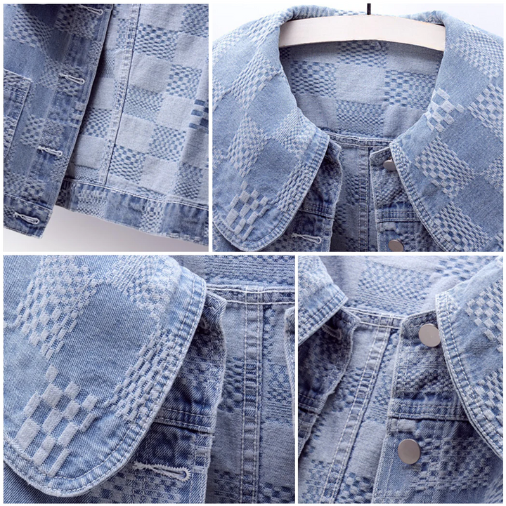 Stilla | Lyseblå Denimjakke