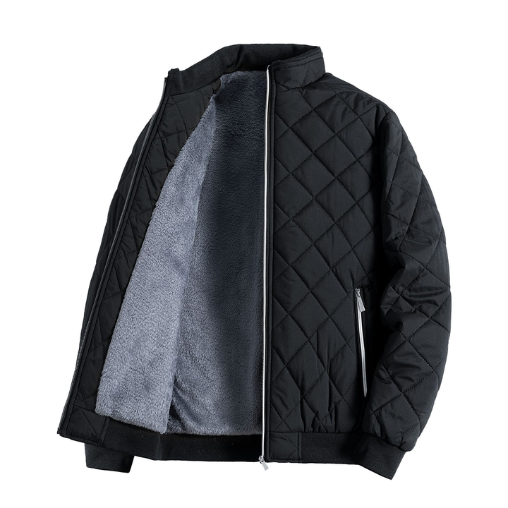 Stilla | Varm Fleece Puffer Jakke til Herrer Fritids Vinterstil