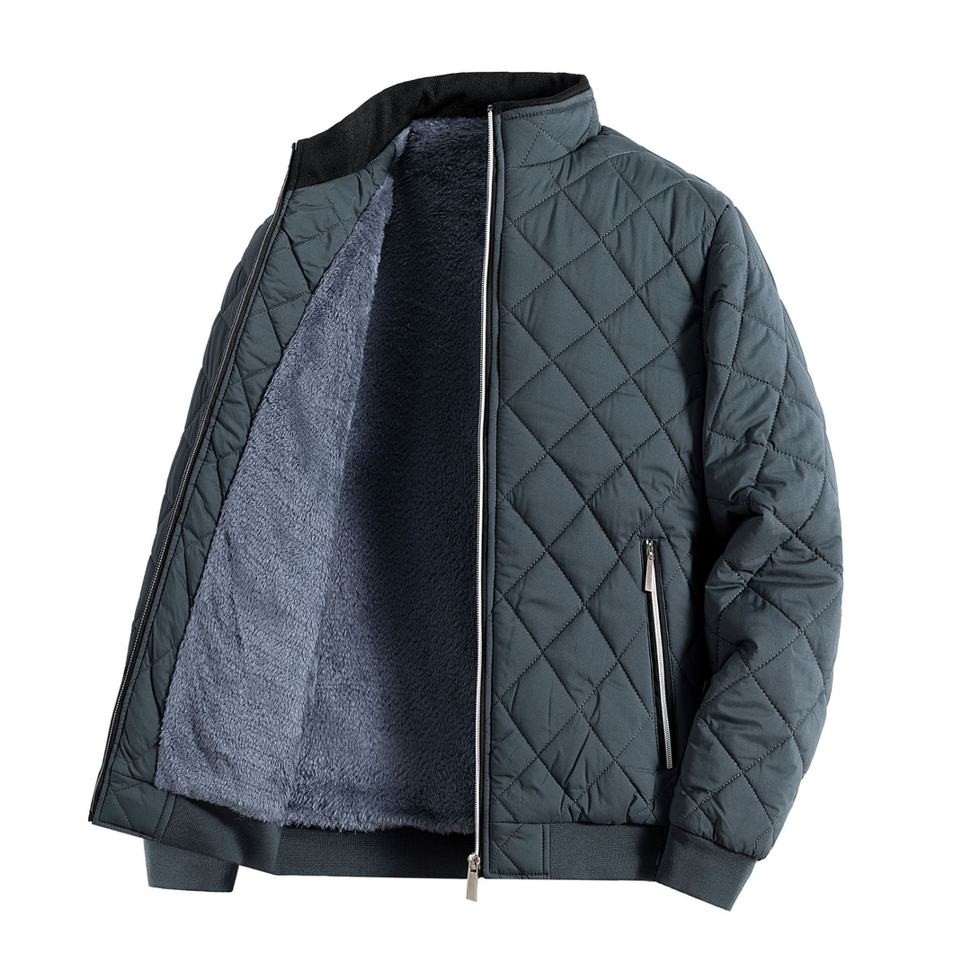 Stilla | Varm Fleece Puffer Jakke til Herrer Fritids Vinterstil