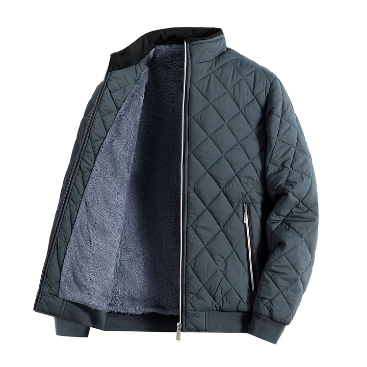 Stilla | Varm Fleece Puffer Jakke til Herrer Fritids Vinterstil