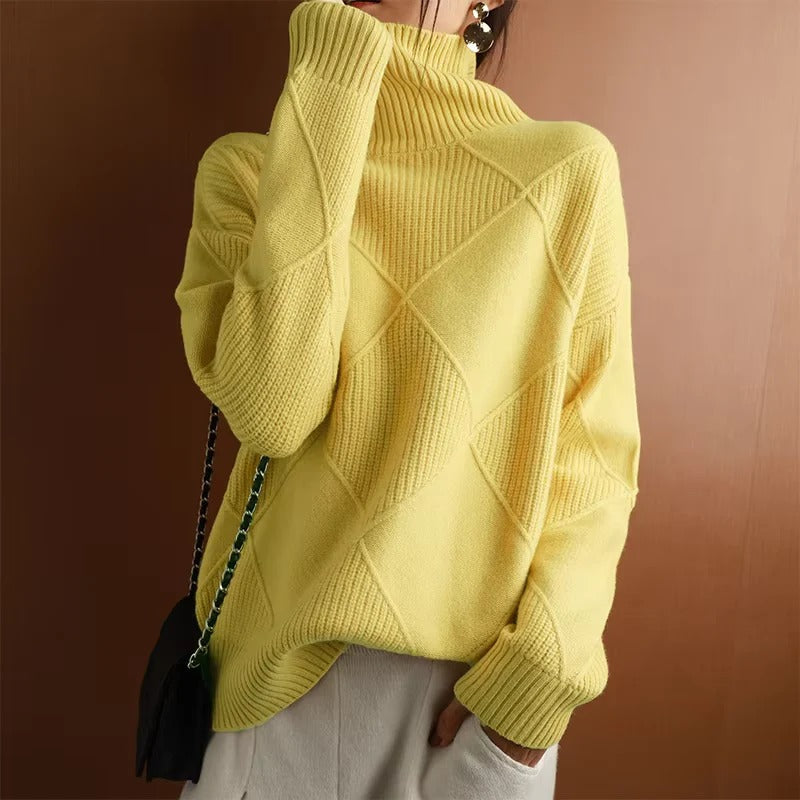 Stilla | Blød Cashmere Turtleneck Sweater