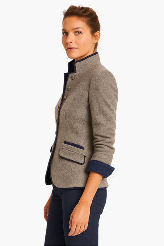 Stilla | Blazer Modern Business Elegance - Stilfuld Hverdagjakke til Kontor Og Fritid
