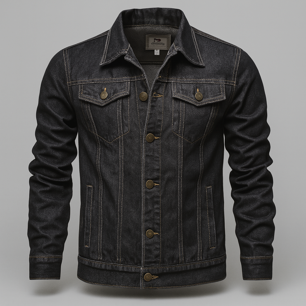 Stilla | Denim-truckerjakke til herrer