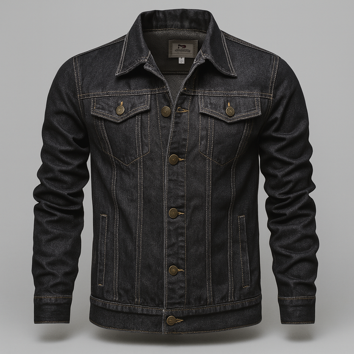 Stilla | Denim-truckerjakke til herrer