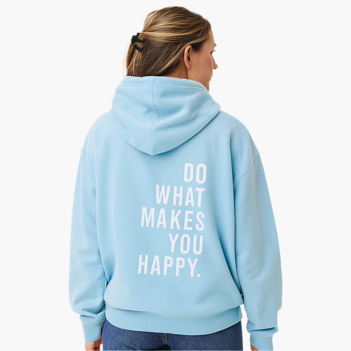 Stilla | Hættetrøje med Motivtryk - Komfortabel Statement-Hoodie til Fritid & Udendørs