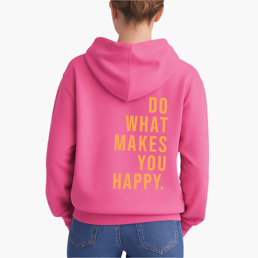 Stilla | Hættetrøje med Motivtryk - Komfortabel Statement-Hoodie til Fritid & Udendørs