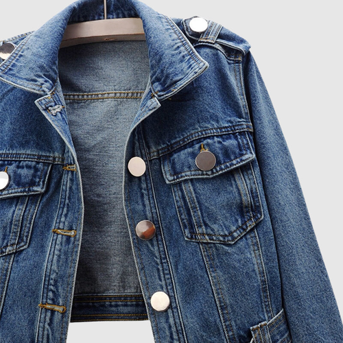 Stilla | Kort og Elegant Jeansjakke