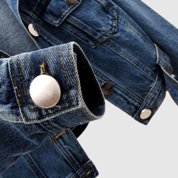 Stilla | Kort og Elegant Jeansjakke