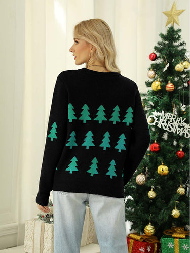 Stilla | Juletræ Pullover Til Damer