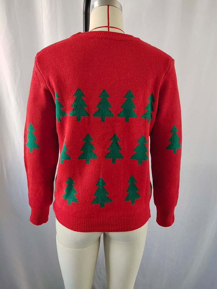 Stilla | Juletræ Pullover Til Damer