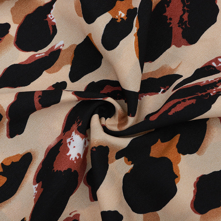 Stilla | Trend Nederdel Med Styliseret Leopardmønster