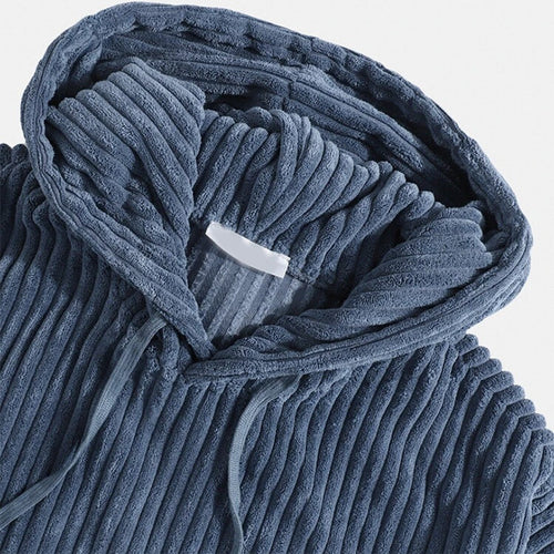 Stilla | Klassisk Hoodie Af Cordmateriale til Mænd