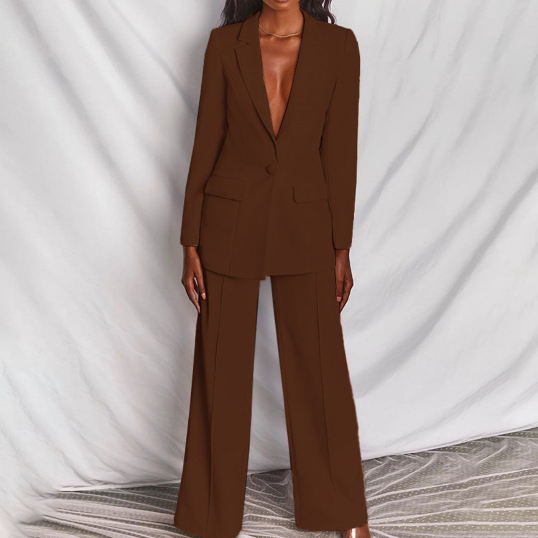 Skovae | Elegant blazer- og bukseensemble