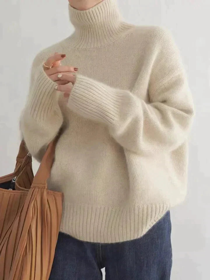 Stilla | Linea Cashmere Rullekrave Sweater