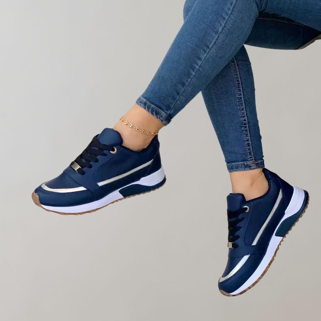 Skovae | Stilfulde Low Top Snørebånd Sneakers til Damer til Hverdagen Sporty Casual Mode Sneakers
