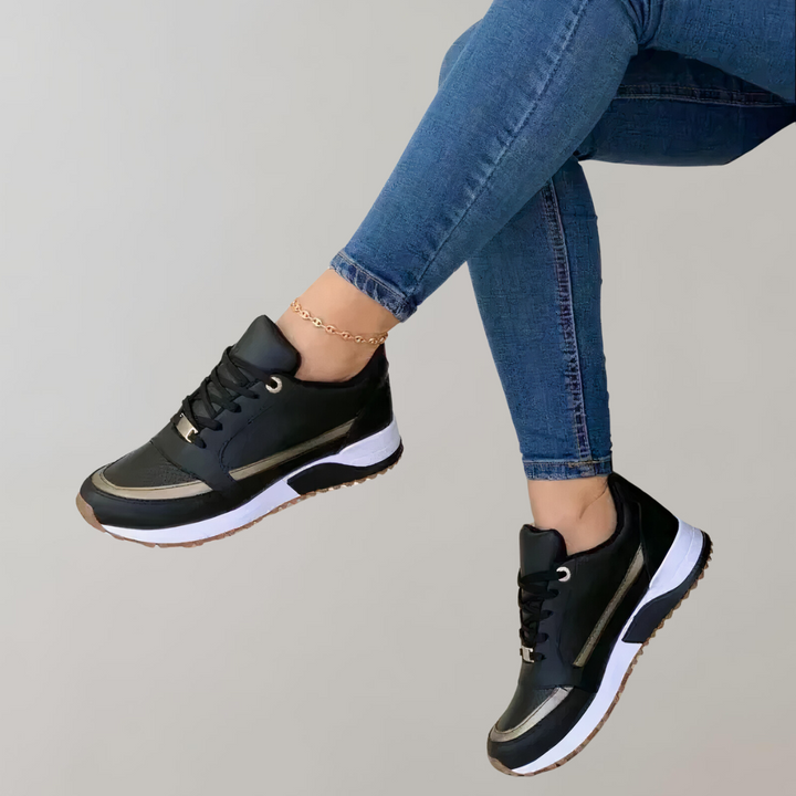Skovae | Stilfulde Low Top Snørebånd Sneakers til Damer til Hverdagen Sporty Casual Mode Sneakers