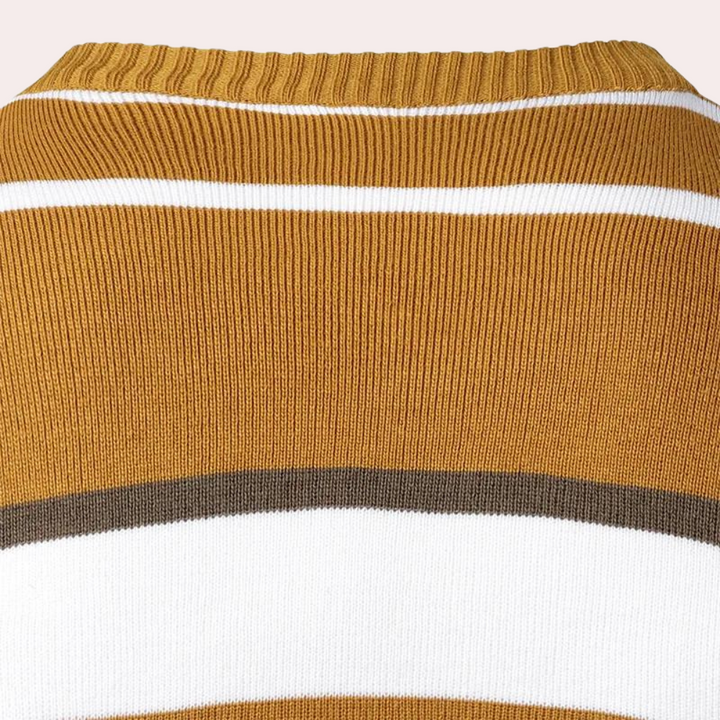 Stilla | Stribet Sweater til Mænd