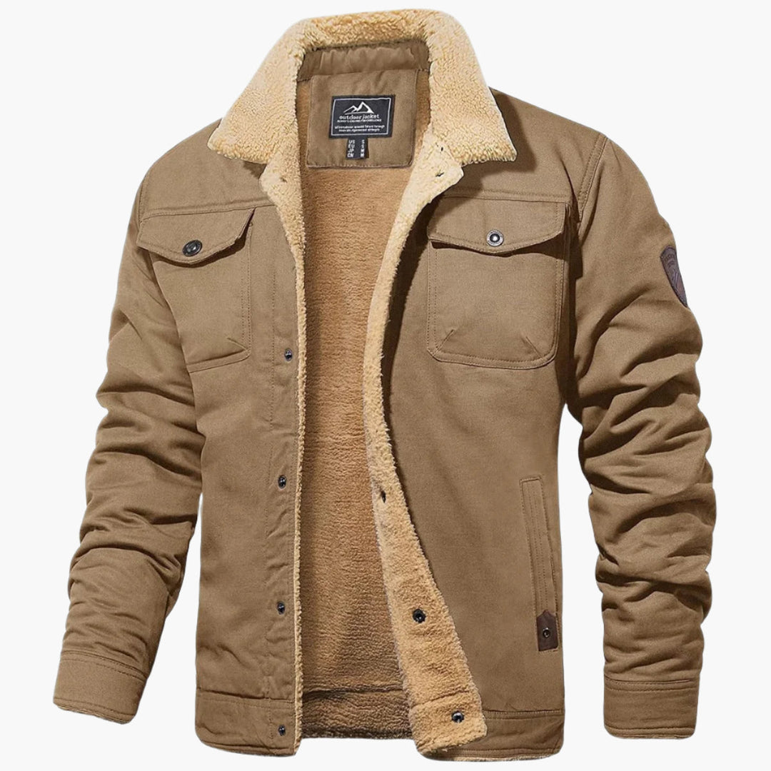 Stilla | Vinter Bomberjakke Vintage Stil - Varme Foret til Fritid og Hverdag