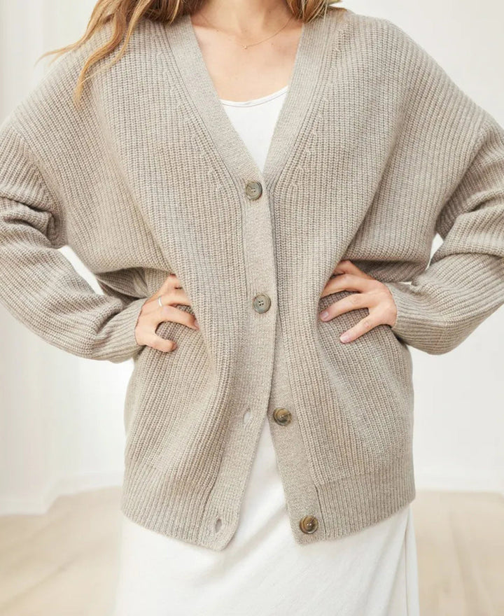 Stilla | Cocon Strikjakke I Fashion
