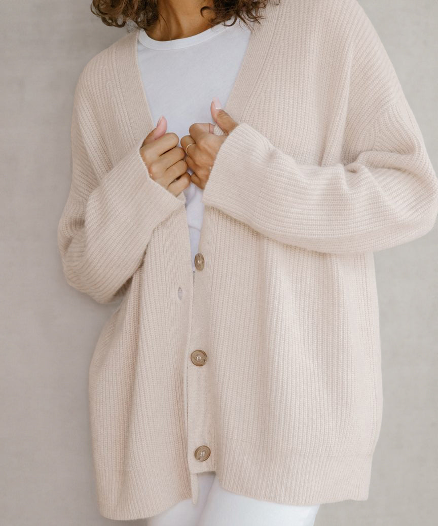 Stilla | Cocon Strikjakke I Fashion