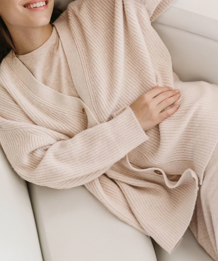 Stilla | Cocon Strikjakke I Fashion
