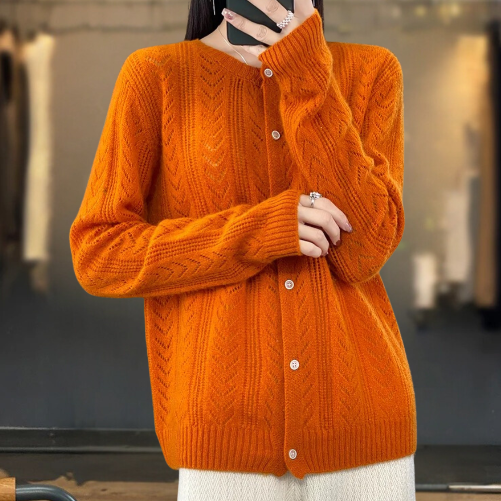 Stilla | Dejlig Strik Cardigan til Kvinder